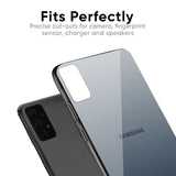 Smokey Grey Color Glass Case For Samsung Galaxy A30s