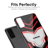 Quantum Suit Glass Case For Samsung Galaxy M40