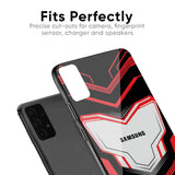 Quantum Suit Glass Case For Samsung Galaxy A50