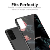 Tropical Art Flower Glass Case for Samsung Galaxy A71