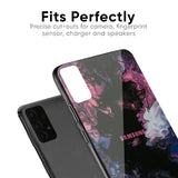 Smudge Brush Glass case for Samsung Galaxy S10