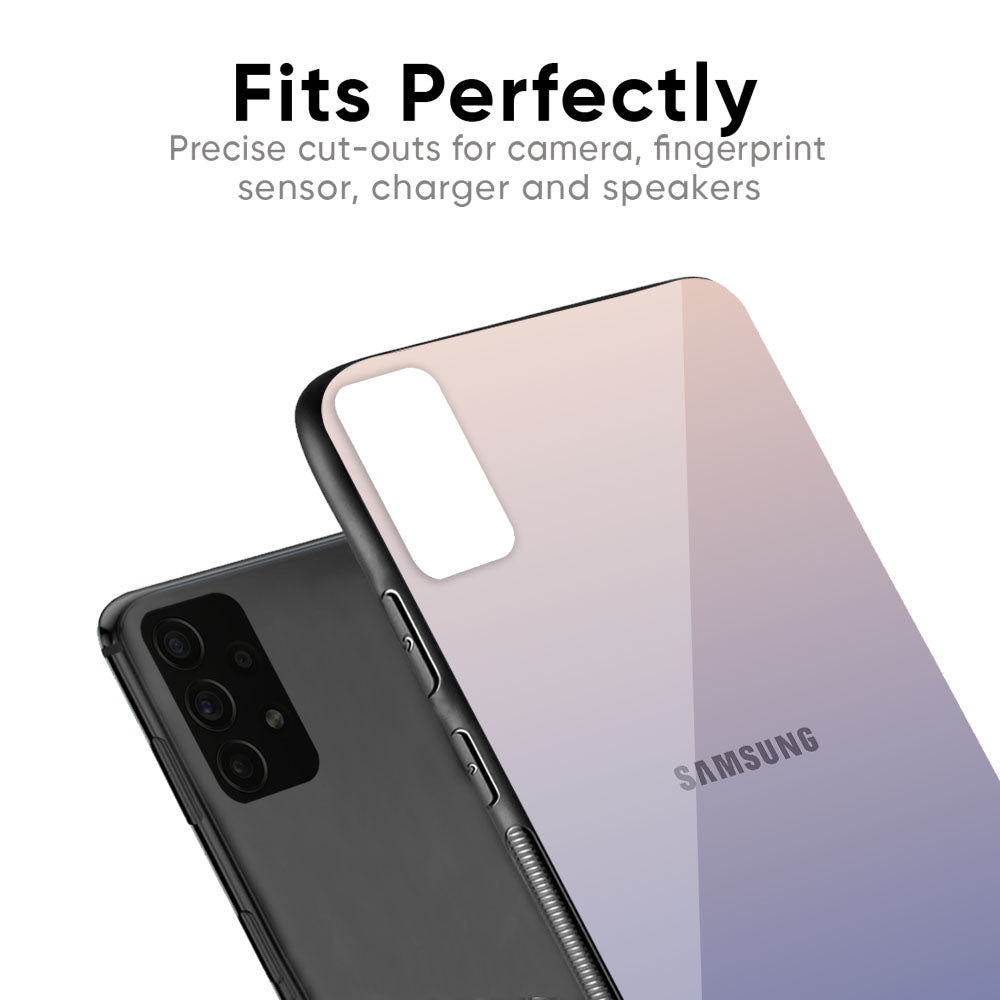Rose Hue Glass Case for Samsung Galaxy F41