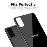 Jet Black Glass Case for Samsung Galaxy A71