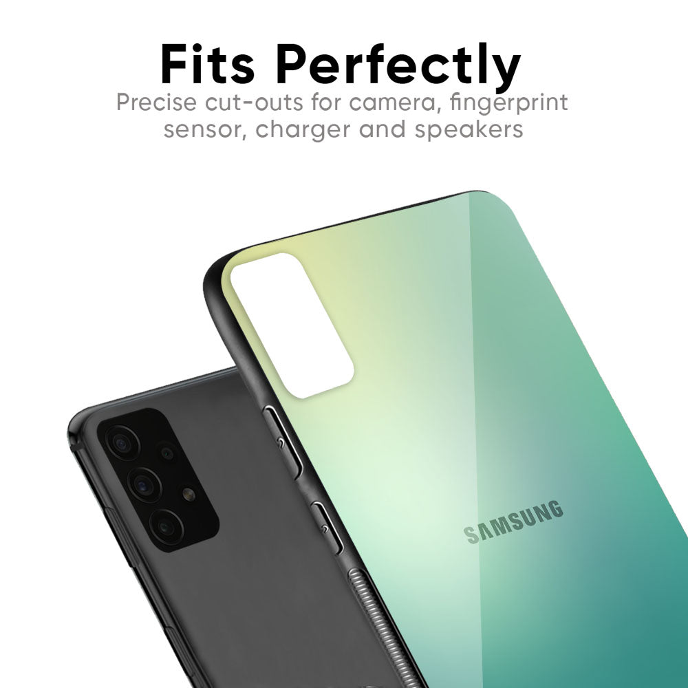 Dusty Green Glass Case for Samsung Galaxy M40
