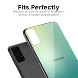 Dusty Green Glass Case for Samsung Galaxy F41