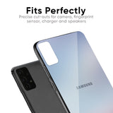 Light Sky Texture Glass Case for Samsung Galaxy A50s