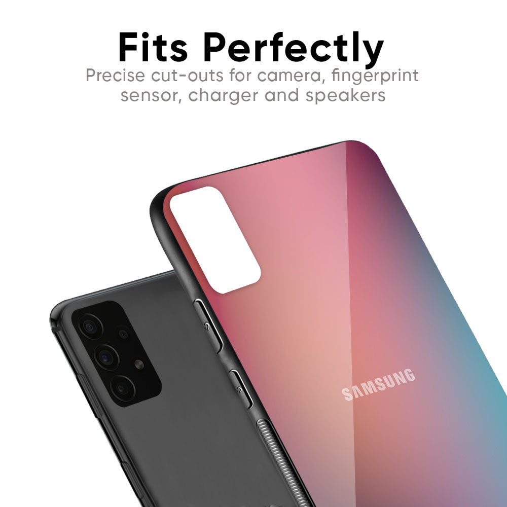 Dusty Multi Gradient Glass Case for Samsung Galaxy F41