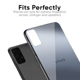 Space Grey Gradient Glass Case for Vivo V15 Pro