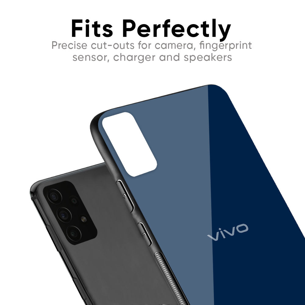 Royal Navy Glass Case for Vivo V17 Pro