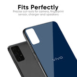 Royal Navy Glass Case for Vivo V15 Pro