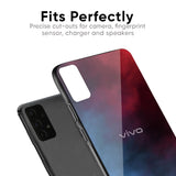 Smokey Watercolor Glass Case for Vivo V17