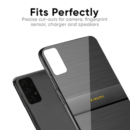 Grey Metallic Glass Case For Xiaomi Mi A3