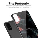 Tropical Art Flower Glass Case for Redmi Note 9 Pro Max