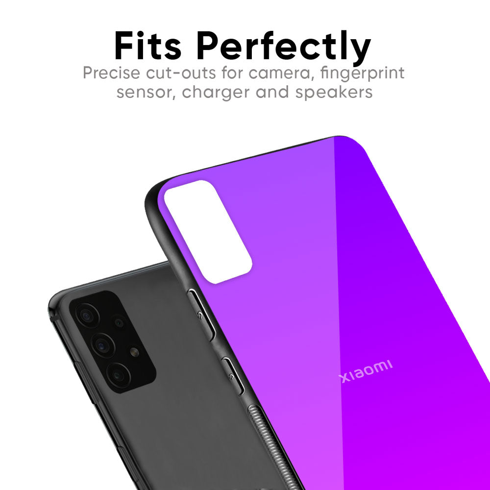 Purple Pink Glass Case for Xiaomi Mi A3