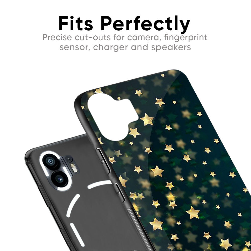 Dazzling Stars Glass Case For Nothing Phone 2
