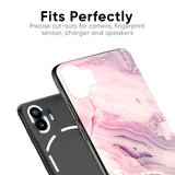 Diamond Pink Gradient Glass Case For Nothing Phone 2