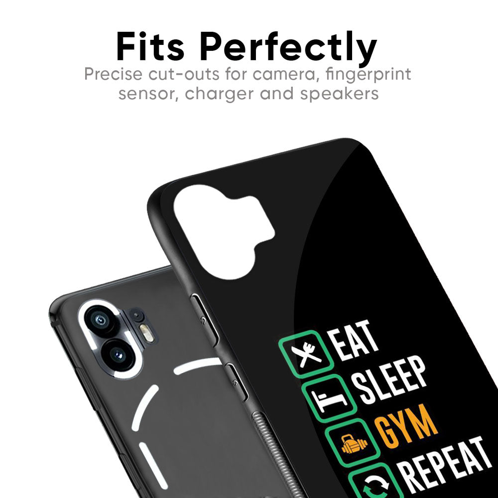 Daily Routine Glass Case for Nothing Phone 2