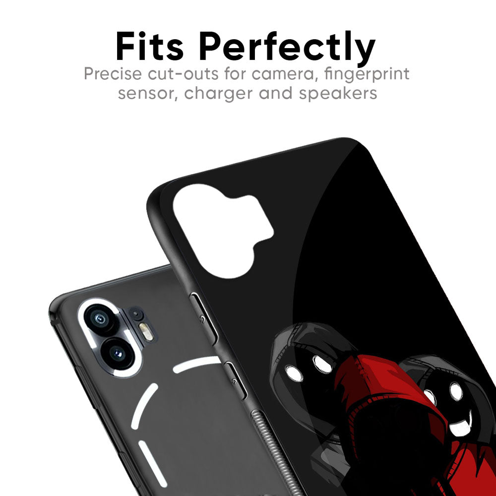 Shadow Character Glass Case for Nothing Phone 2