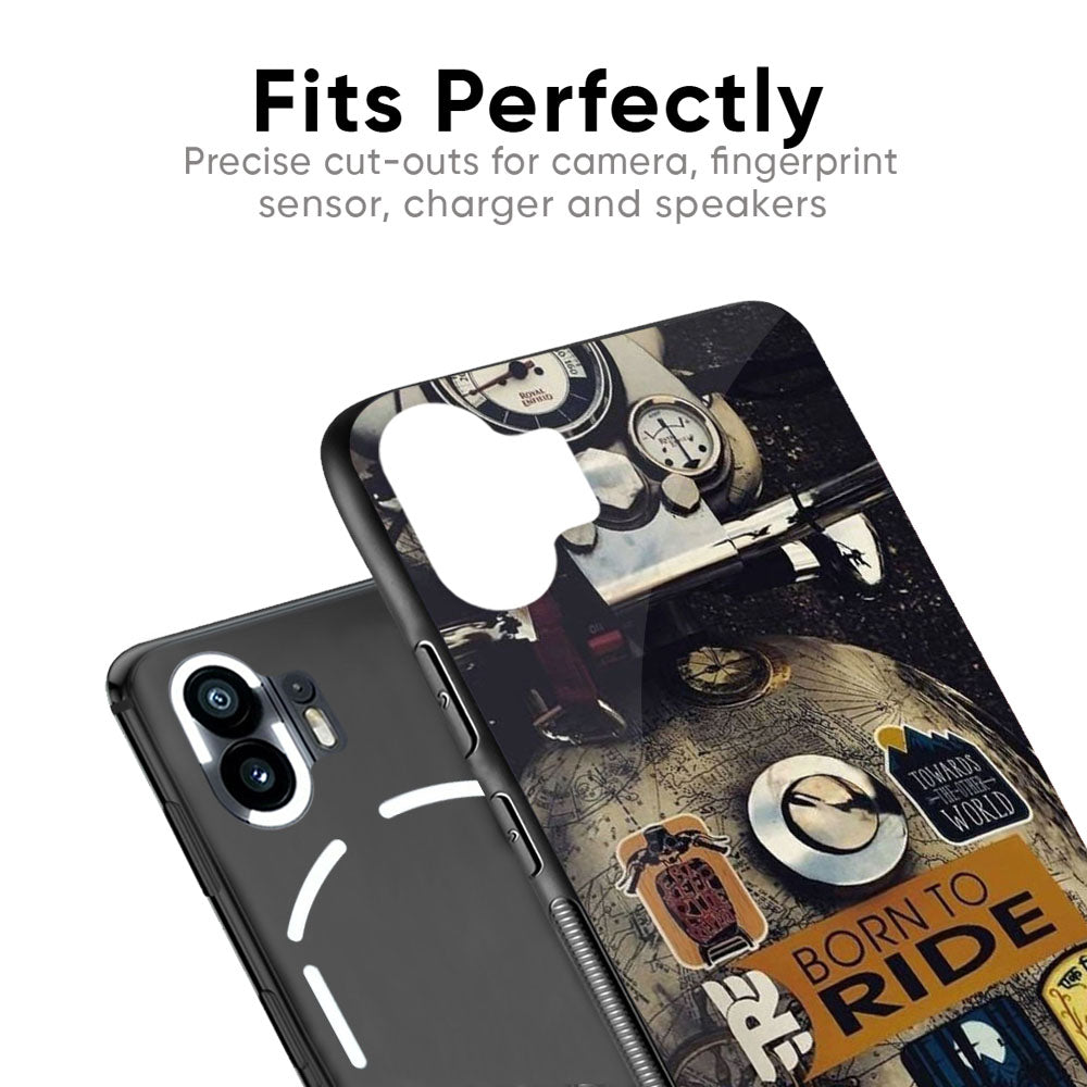 Ride Mode On Glass Case for Nothing Phone 2