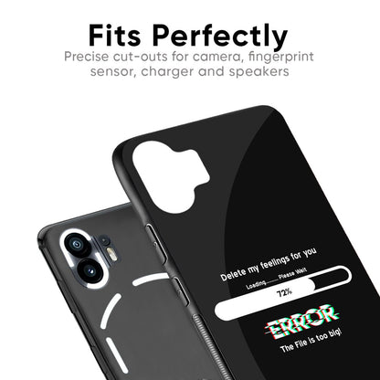 Error Glass Case for Nothing Phone 2