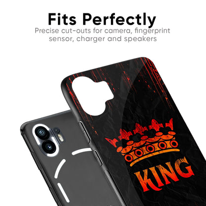 Royal King Glass Case for Nothing Phone 2