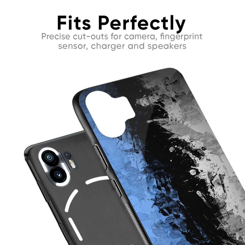 Dark Grunge Glass Case for Nothing Phone 2