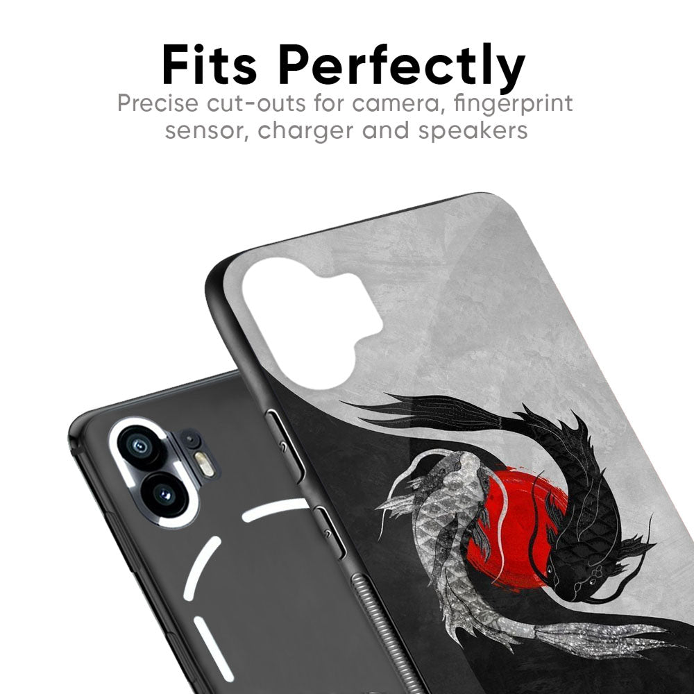 Japanese Art Glass Case for Nothing Phone 2