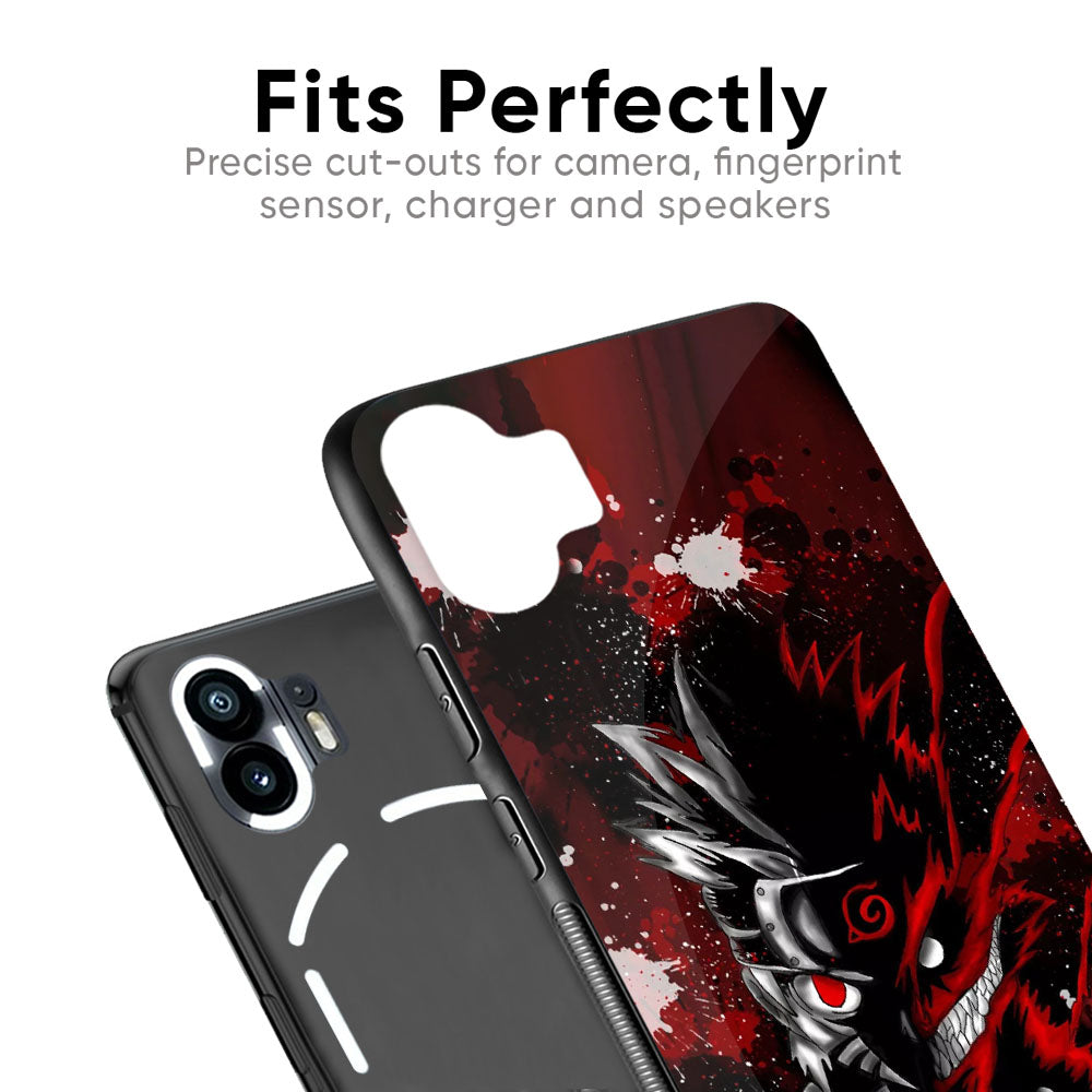 Dark Character Glass Case for Nothing Phone 2