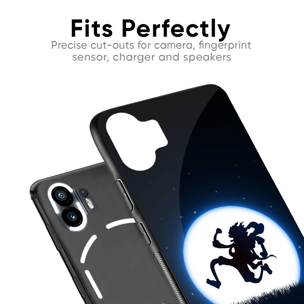 Luffy Nika Glass Case for Nothing Phone 2