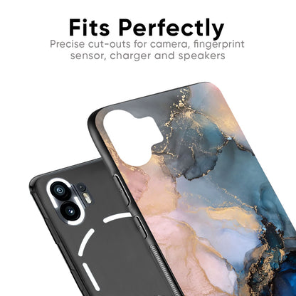 Marble Ink Abstract Glass Case for Nothing Phone 2