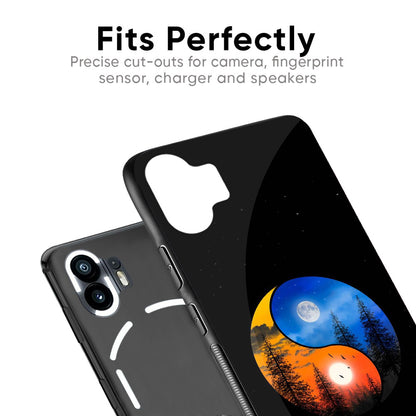 Yin Yang Balance Glass Case for Nothing Phone 2