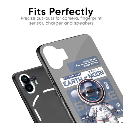 Space Flight Pass Glass Case for Nothing Phone 2