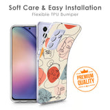 Abstract Faces Soft Cover for Samsung Galaxy S10