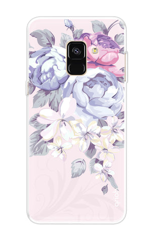 Floral Bunch Samsung A8 Plus 2018 Back Cover