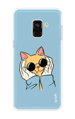 Attitude Cat Samsung A8 Plus 2018 Back Cover
