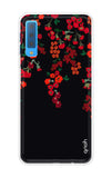 Floral Deco Samsung A7 2018 Back Cover