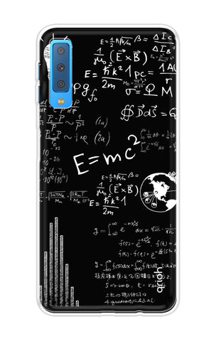 Equation Doodle Samsung A7 2018 Back Cover