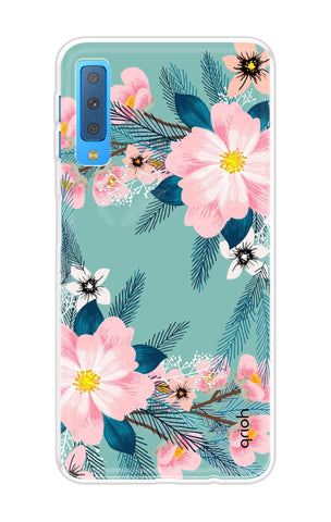 Wild flower Samsung A7 2018 Back Cover