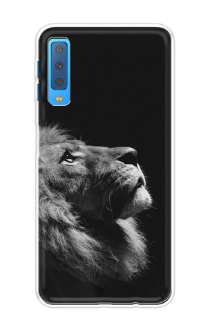 Lion Looking to Sky Samsung A7 2018 Back Cover