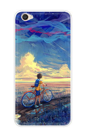 Riding Bicycle to Dreamland Vivo Y55s Back Cover