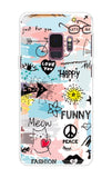 Happy Doodle Samsung S9 Back Cover