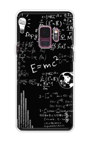 Equation Doodle Samsung S9 Back Cover
