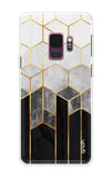 Hexagonal Pattern Samsung S9 Back Cover