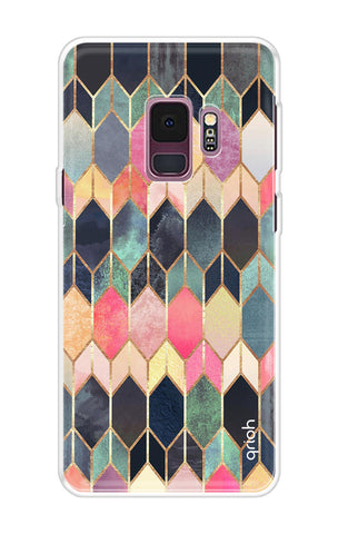 Shimmery Pattern Samsung S9 Back Cover