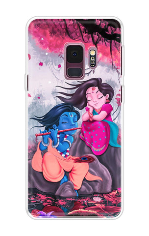 Radha Krishna Art Samsung S9 Back Cover
