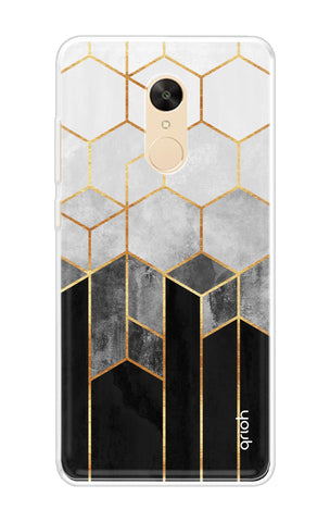 Hexagonal Pattern Redmi Note 5 Back Cover