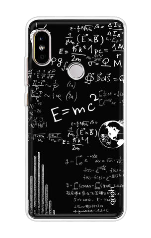 Equation Doodle Redmi Note 5 Pro Back Cover