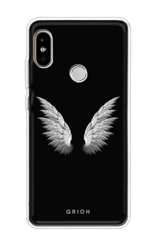 White Angel Wings Redmi Note 5 Pro Back Cover
