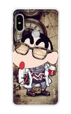 Nerdy Shinchan Redmi Note 5 Pro Back Cover