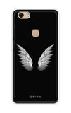 White Angel Wings Vivo V7 Back Cover